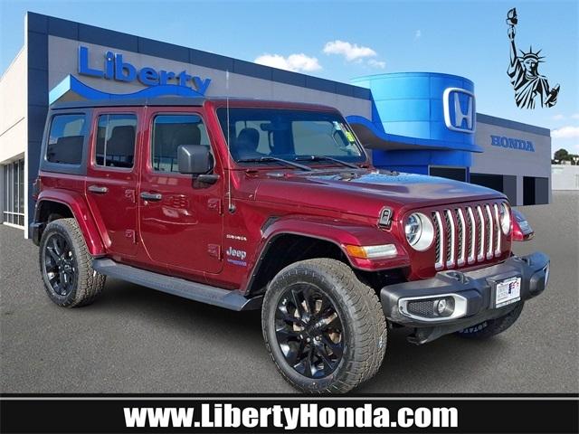 used 2021 Jeep Wrangler Unlimited 4xe car, priced at $28,990