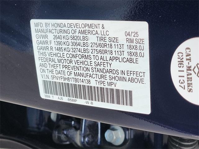 new 2026 Honda Passport car, priced at $55,100