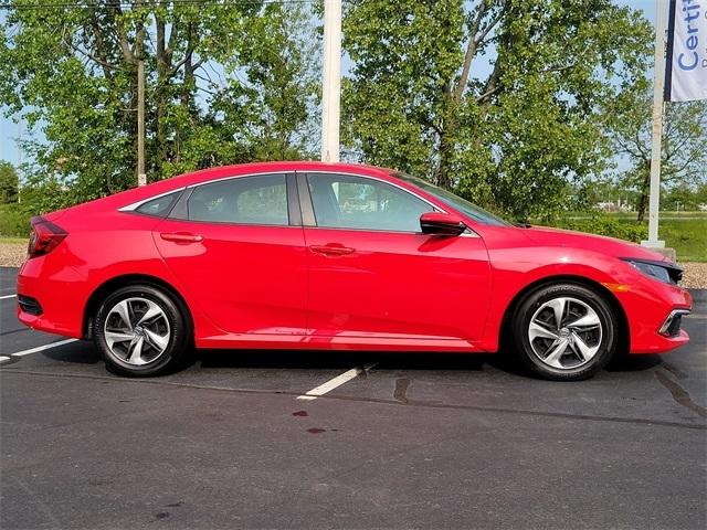 used 2020 Honda Civic car, priced at $18,378