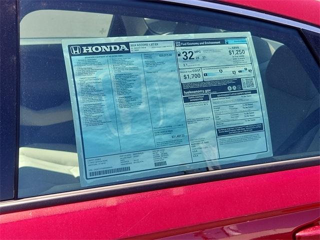 new 2024 Honda Accord car, priced at $30,260