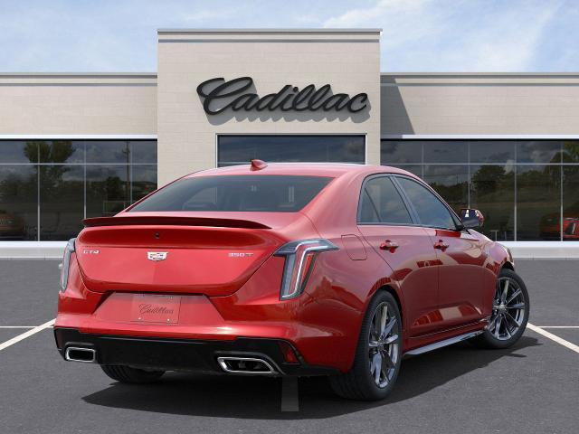 new 2025 Cadillac CT4 car, priced at $49,960