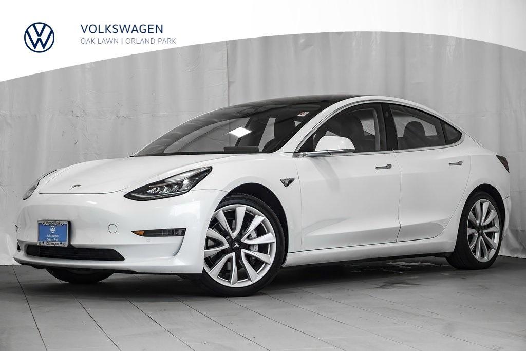 used 2018 Tesla Model 3 car, priced at $47,995