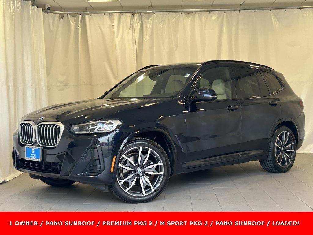 used 2022 BMW X3 car, priced at $28,228