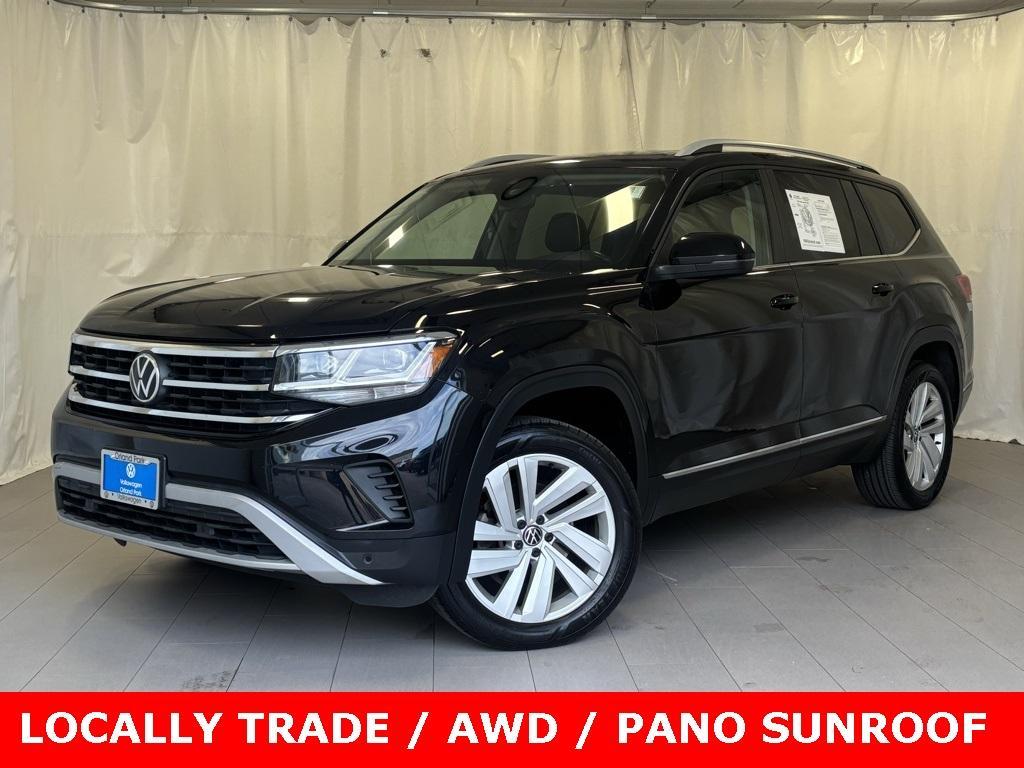 used 2021 Volkswagen Atlas car, priced at $24,978