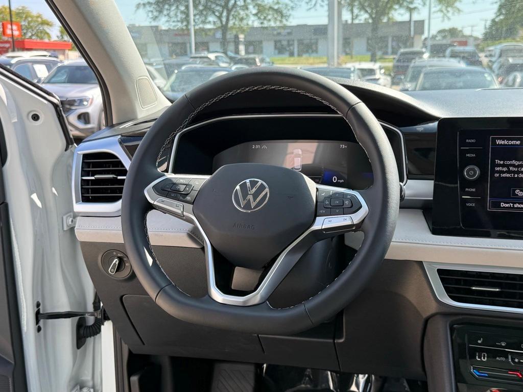new 2025 Volkswagen Taos car, priced at $29,138