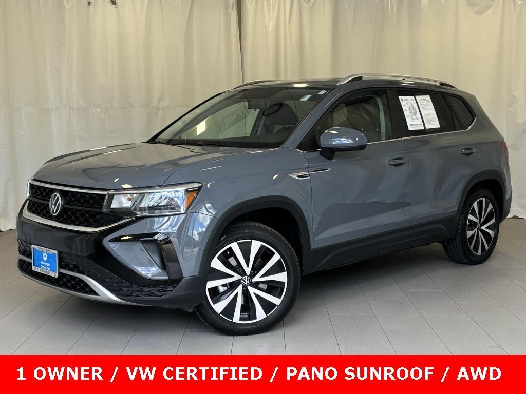 used 2022 Volkswagen Taos car, priced at $22,300