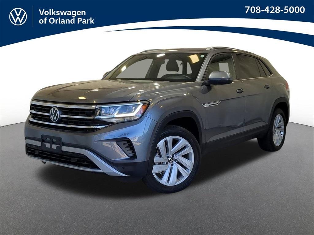 used 2021 Volkswagen Atlas Cross Sport car, priced at $27,292