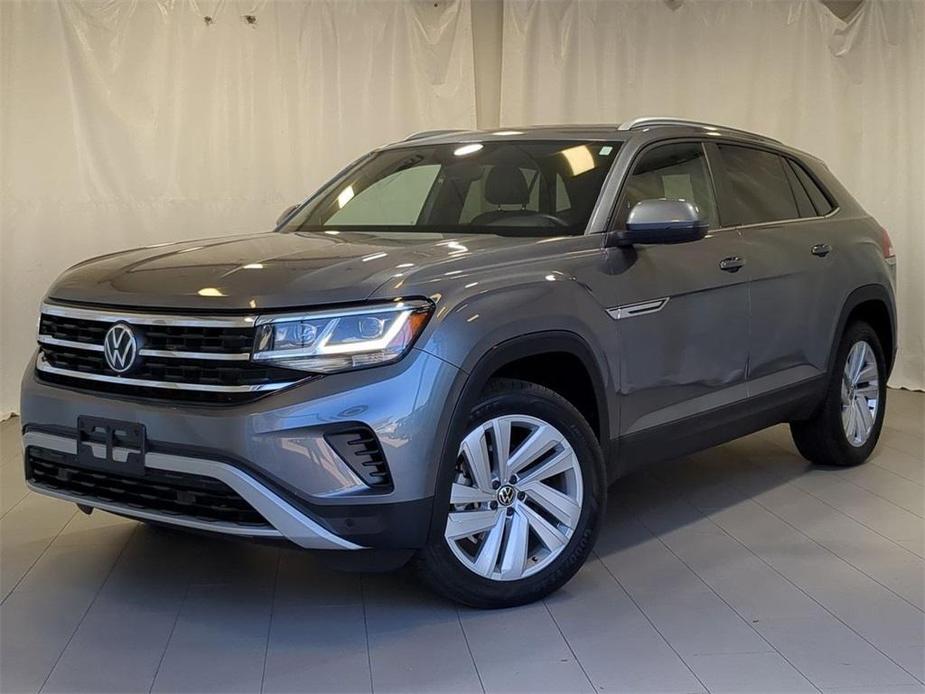 used 2021 Volkswagen Atlas Cross Sport car, priced at $27,494