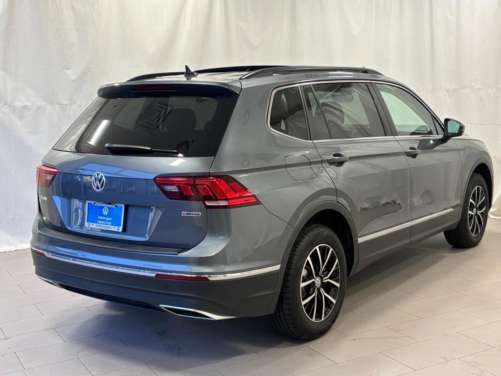 used 2021 Volkswagen Tiguan car, priced at $22,557