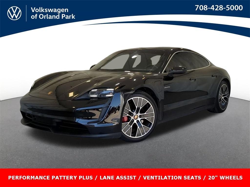 used 2021 Porsche Taycan car, priced at $63,000