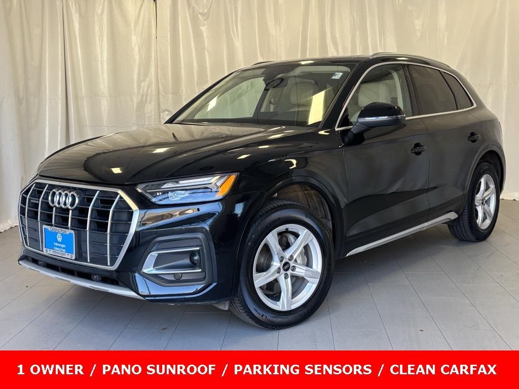 used 2021 Audi Q5 car, priced at $25,728