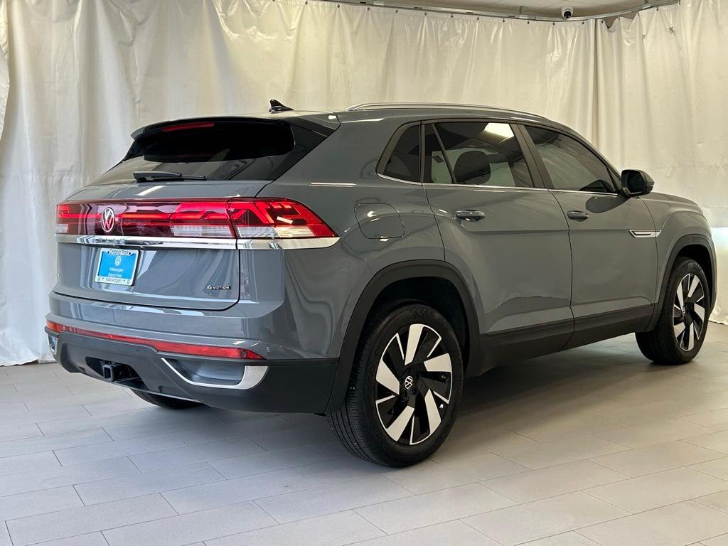 used 2024 Volkswagen Atlas Cross Sport car, priced at $36,877