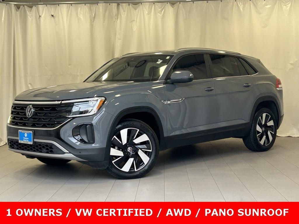 used 2024 Volkswagen Atlas Cross Sport car, priced at $36,977