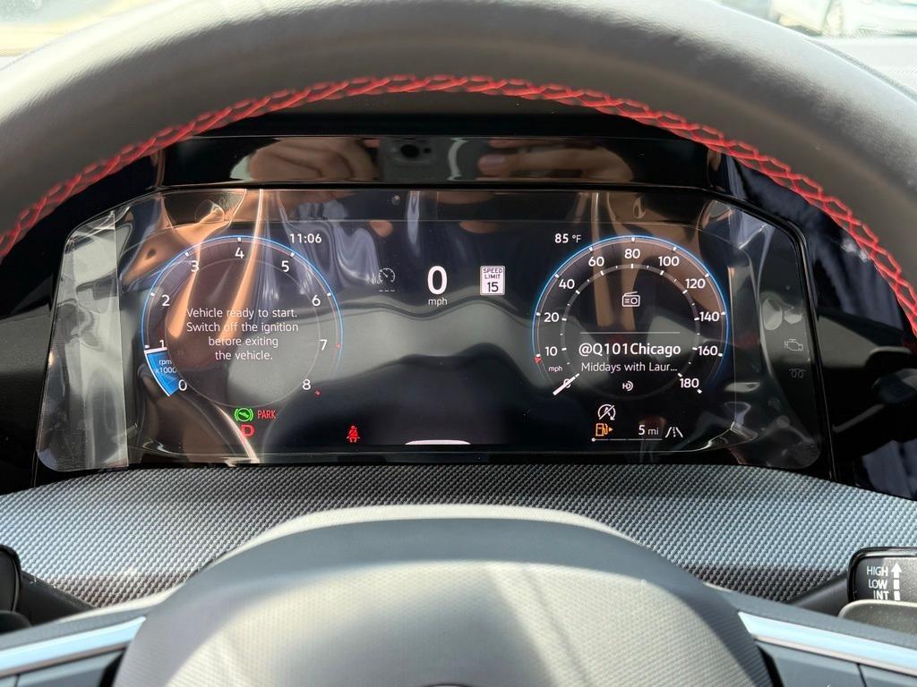 new 2025 Volkswagen Golf GTI car, priced at $39,455
