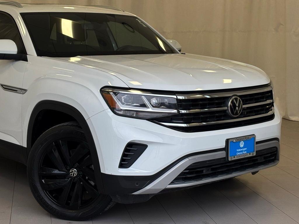 used 2022 Volkswagen Atlas Cross Sport car, priced at $29,400