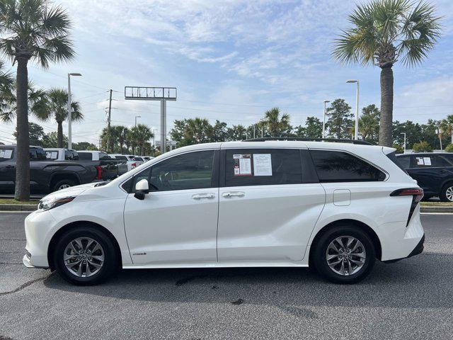 used 2021 Toyota Sienna car, priced at $33,998