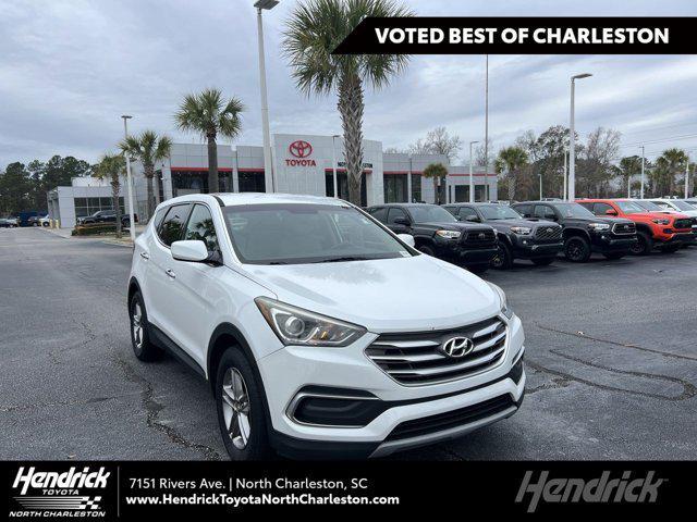 used 2018 Hyundai Santa Fe Sport car, priced at $13,678