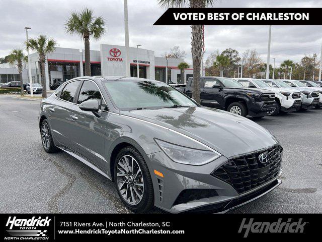 used 2021 Hyundai Sonata car, priced at $24,678