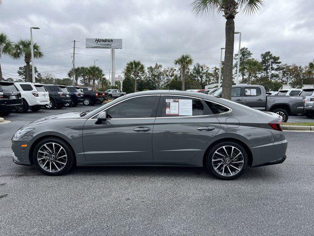 used 2021 Hyundai Sonata car, priced at $24,678