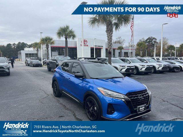 used 2023 Nissan Kicks car, priced at $18,749