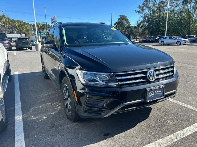 used 2021 Volkswagen Tiguan car, priced at $17,998