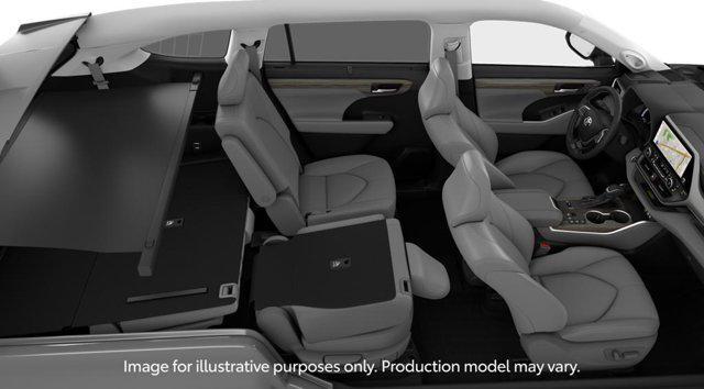 new 2025 Toyota Highlander Hybrid car, priced at $54,099