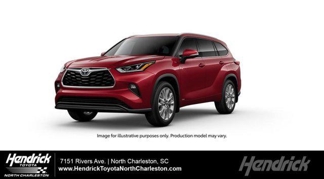 new 2025 Toyota Highlander Hybrid car, priced at $54,099