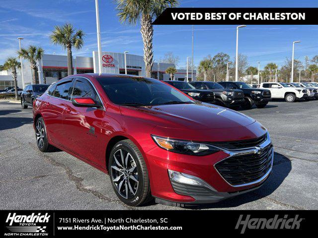 used 2021 Chevrolet Malibu car, priced at $17,998