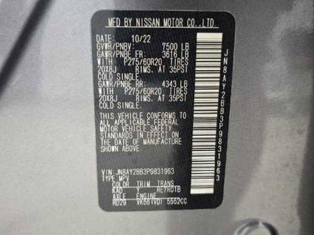 used 2023 Nissan Armada car, priced at $37,117