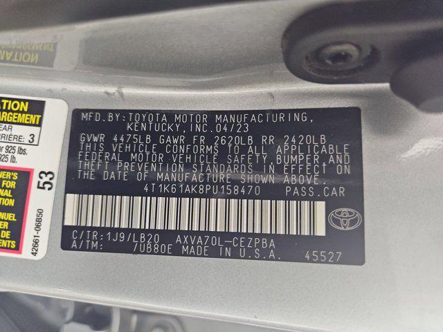 used 2023 Toyota Camry car, priced at $28,998