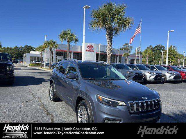 used 2021 Jeep Cherokee car, priced at $18,998
