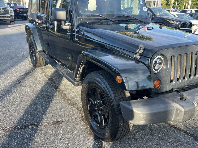 used 2012 Jeep Wrangler Unlimited car, priced at $15,998