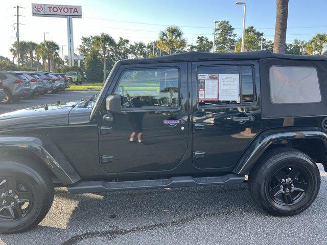 used 2012 Jeep Wrangler Unlimited car, priced at $15,998