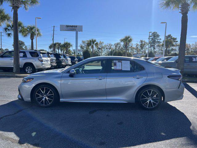 used 2021 Toyota Camry car, priced at $21,178