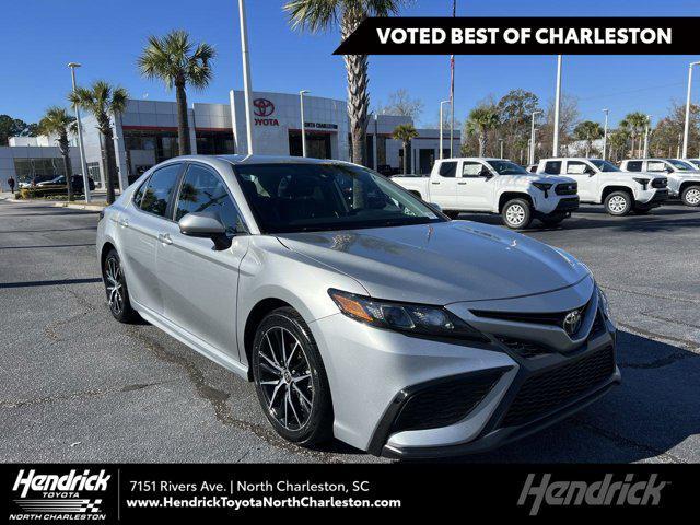 used 2021 Toyota Camry car, priced at $21,178