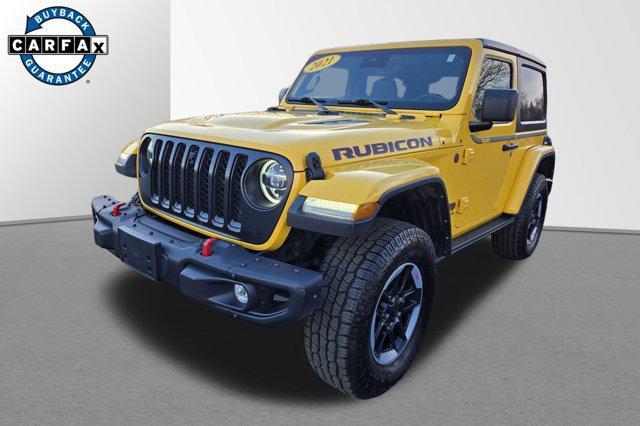 used 2021 Jeep Wrangler car, priced at $33,500