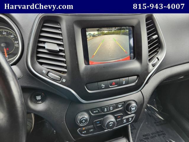 used 2021 Jeep Cherokee car, priced at $18,750