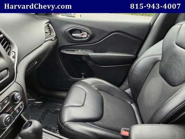 used 2021 Jeep Cherokee car, priced at $18,750