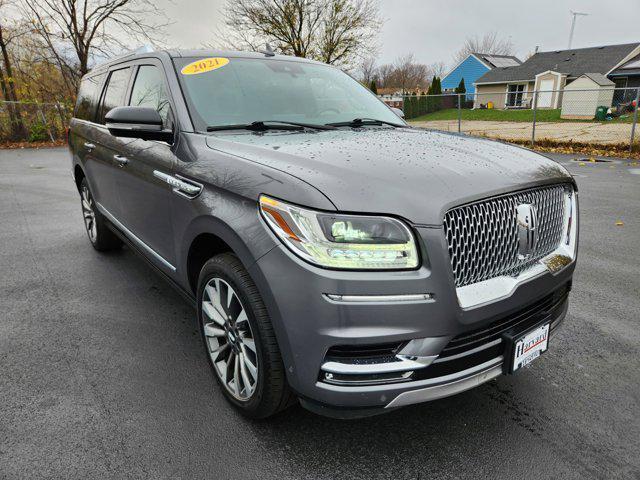 used 2021 Lincoln Navigator car, priced at $48,000