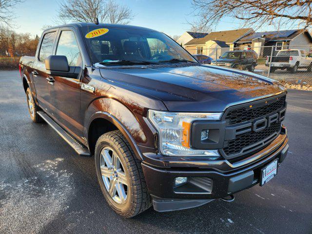 used 2018 Ford F-150 car, priced at $25,500