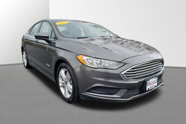 used 2018 Ford Fusion Hybrid car, priced at $14,750