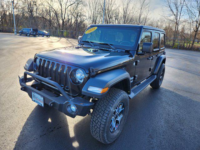 used 2018 Jeep Wrangler Unlimited car, priced at $22,750