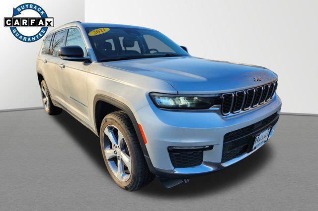 used 2021 Jeep Grand Cherokee L car, priced at $31,500