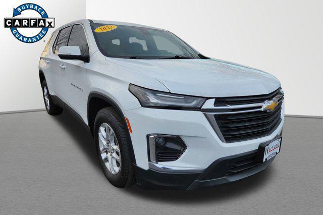 used 2022 Chevrolet Traverse car, priced at $26,500