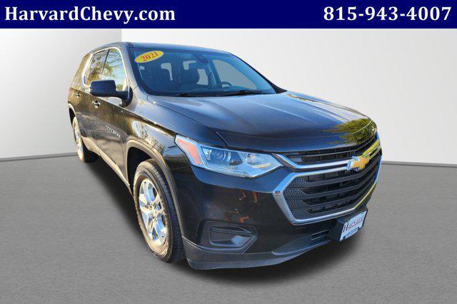 used 2021 Chevrolet Traverse car, priced at $21,750