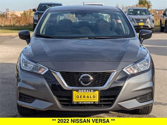 used 2022 Nissan Versa car, priced at $17,881