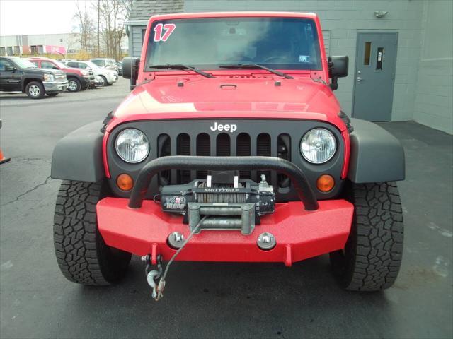 used 2017 Jeep Wrangler Unlimited car, priced at $19,999