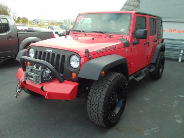 used 2017 Jeep Wrangler Unlimited car, priced at $19,999