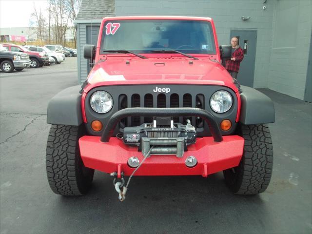 used 2017 Jeep Wrangler Unlimited car, priced at $19,999