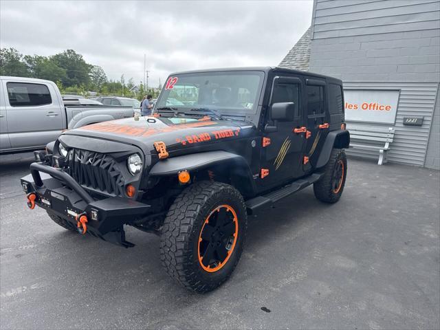 used 2012 Jeep Wrangler Unlimited car, priced at $13,999